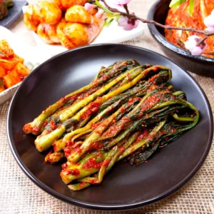 [소셜바이오] 돌산 삼채 갓김치 1kg